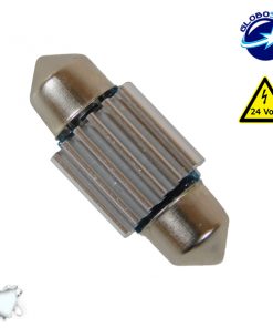 Alternative view of Σωληνωτός LED 31mm Can Bus με 10 SMD 4014 Samsung Chip 24 Volt Ψυχρό Λευκό GloboStar 50175