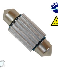 Alternative view of Σωληνωτός LED 36mm Can Bus με 12 SMD 4014 Samsung Chip 24 Volt Ψυχρό Λευκό GloboStar 50176