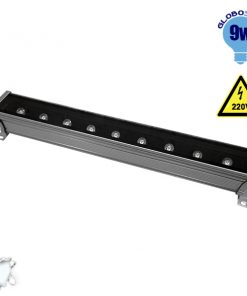 LED Wall Washer 9W 230V 900lm 30° 50cm Αδιάβροχο IP65 Ψυχρό Λευκό 6000k GloboStar 05001