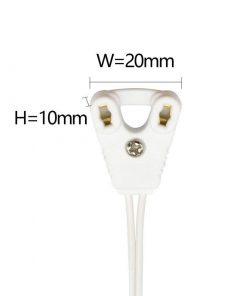 Alternative view of Ντουί Τ8 Φθορίου με 30CM Καλώδιο GloboStar 88918