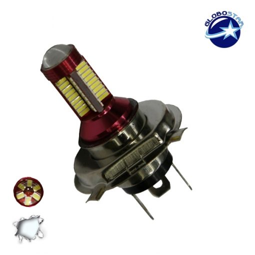 Λαμπτήρας LED H4 Can Bus με 78 SMD 4014 12v 6000k GloboStar 40185