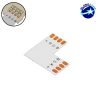 Connector L για Ταινία LED 7.2 & 14.4 Watt RGB GloboStar 52550
