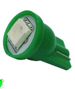 Λαμπτήρας T10 Απλός με 1 SMD 5050 Πράσινο GloboStar 55650