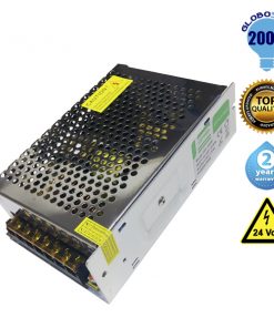 LED Τροφοδοτικό DC 200W 24V 8.3 Ampere IP20 GloboStar 77465