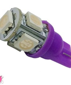 Λαμπτήρας LED T10 με 5 SMD 5050 Φούξια GloboStar 14041