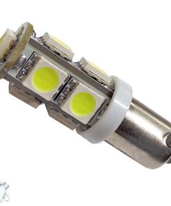 Λαμπτήρας LED Ba9s με 9 SMD 5050 Ψυχρό Λευκό GloboStar 37340
