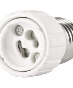 Πλαστικός Αντάπτορας από E27 σε GU10 GloboStar 02710 22 61j5ox32kbl. sl1500