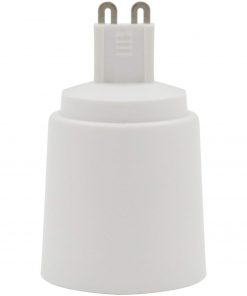 Πλαστικός Αντάπτορας από G9 σε E27 GloboStar 77394 16 61ysii5hiol. sl1500
