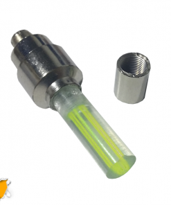 ΣΕΤ 2 τεμ. σε Blister LED Τάπες Βαλβίδας Πορτοκαλί GloboStar 35443