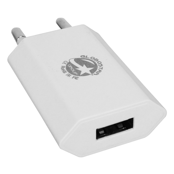 Φορτιστής USB 1 Θέσης Wall Adapter 1A 5V DC Λευκός GloboStar 69995 5 Φορτιστής USB 1 Θέσης Wall Adapter 1A 5V DC Λευκός GloboStar 69995 - Image 4
