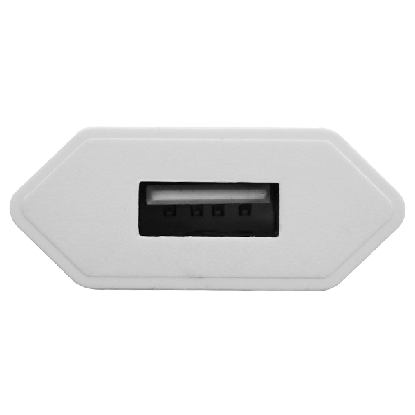 Φορτιστής USB 1 Θέσης Wall Adapter 1A 5V DC Λευκός GloboStar 69995 7 Φορτιστής USB 1 Θέσης Wall Adapter 1A 5V DC Λευκός GloboStar 69995 - Image 6