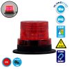 Φάρος Πυροσβεστικής STROBO LED 10W 10-30V IP65 Αδιάβροχος με Μαγνήτη Strobe Κόκκινος GloboStar 88657 1 758c29 88657 1