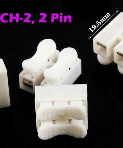 Διπλή Κλέμα για καλώδιο χωρίς βίδες GloboStar 02555 8 7a674b52 d542 4aba a53a d072953224be