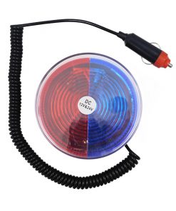 Alternative view of Φάρος Αστυνομίας STROBO LED 10W 10-30V IP65 Αδιάβροχος με Μαγνήτη Strobe Μπλε + Κόκκινο GloboStar 88642