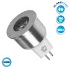 Λάμπα LED Σποτ MR11 GU5.3 4W 10V-30V 380lm 35° Ψυχρό Λευκό 6000k GloboStar 88959