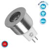 Λάμπα LED Σποτ MR11 GU5.3 4W 10V-30V 300lm 35° Κόκκινο GloboStar 88961 1 Λάμπα LED Σποτ MR11 GU5.3 4W 10V-30V 300lm 35° Κόκκινο GloboStar 88961