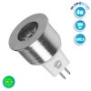 Λάμπα LED Σποτ MR11 GU5.3 4W 10V-30V 300lm 35° Πράσινο GloboStar 88962