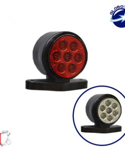 LED Set Πλευρικά Φώτα Όγκου Φορτηγών Αδιάβροχο IP66 Κέρατο 10SMD 24 Volt GloboStar 75490