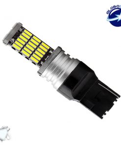 Λαμπτήρας LED T20 7440 με 45 SMD Can Bus 12v 4014 Ψυχρό 6000k GloboStar 40142