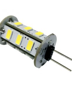 Λάμπα LED G4 18 SMD 5630 5W 8V-32V 500lm 320° Ψυχρό Λευκό 6000k GloboStar 99374 7 99374 4