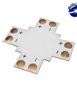 Connector + για Ταινία LED 4.8 Watt GloboStar 77447