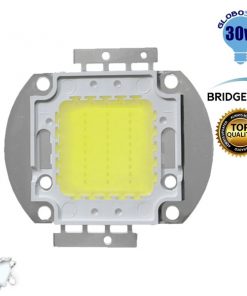Υψηλής Ισχύος COB LED BRIDGELUX 30W 32V 3000lm Ψυχρό Λευκό 6000k GloboStar 46301