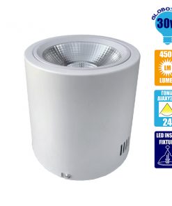 afc128 globostar led down light 30w side
