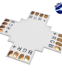 Connector + για Ταινία LED 7.2 & 14.4 Watt RGB GLoboStar 77449
