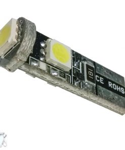 Λαμπτήρας LED T10 Can Bus με 3 SMD 5050 Ψυχρό Λευκό GloboStar 17440