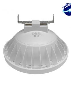 Λάμπα LED AR111 G53 Σποτ 15W 230V 1500lm 12° Ψυχρό Λευκό 6000k GloboStar 01766 6 bfec41 globostar ar111 gu5.3 back