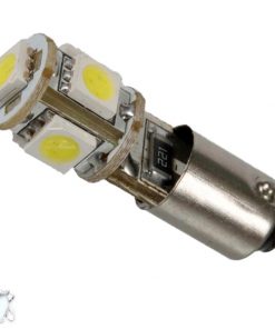 Λαμπτήρας LED Βa9s Can Bus με 5 SMD 5050 Ψυχρό Λευκό GloboStar 23000