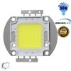 Υψηλής Ισχύος COB LED BRIDGELUX 50W 32V 5000lm Ψυχρό Λευκό 6000k GloboStar 46302