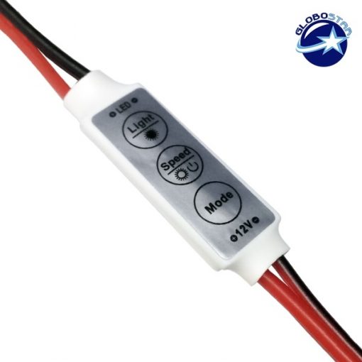 LED Dimmer με Καλώδιο 5v (30w) - 12v (72w) - 24v (144w) GloboStar 77411