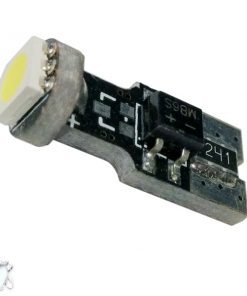 Λαμπτήρας LED T10 Can Bus με 1 SMD 5050 Ψυχρό Λευκό GloboStar 11150