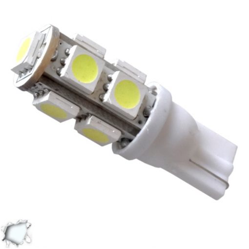 Λαμπτήρας LED T10 με 9 SMD 5050 Ψυχρό Λευκό GloboStar 93440