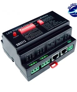 LED Dimmer Pack Ράγας 1 Καναλιου DMX512 220v (800W) Trailing Edge GloboStar 50060