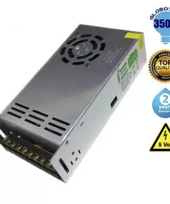 LED Ρυθμιζόμενο Τροφοδοτικό DC Switching 350W 5V 70 Ampere IP20 GloboStar 77469