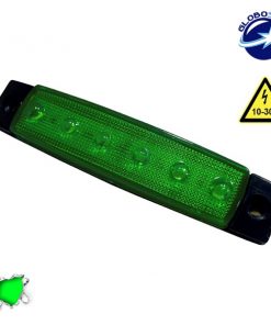 LED Φώτα Όγκου Φορτηγών Αδιάβροχο IP66 Πράσινο GloboStar 77472