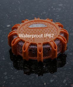 Αδιάβροχος Φάρος LED Μπαταρίας Έκτακτης Οδικής Ανάγκης με Μαγνήτη και Φακό GloboStar 32200 19 f 06