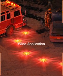 Αδιάβροχος Φάρος LED Μπαταρίας Έκτακτης Οδικής Ανάγκης με Μαγνήτη και Φακό GloboStar 32200 20 f 07