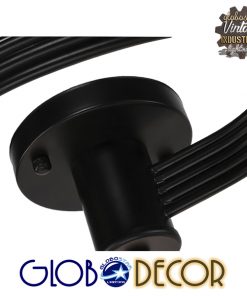 GloboStar® SELINA 01090 Μοντέρνο Φωτιστικό Οροφής Πολύφωτο Μαύρο Μεταλλικό με Λευκό Γυαλί Φ63 x Y47cm 22 fd5ae1 01089 3