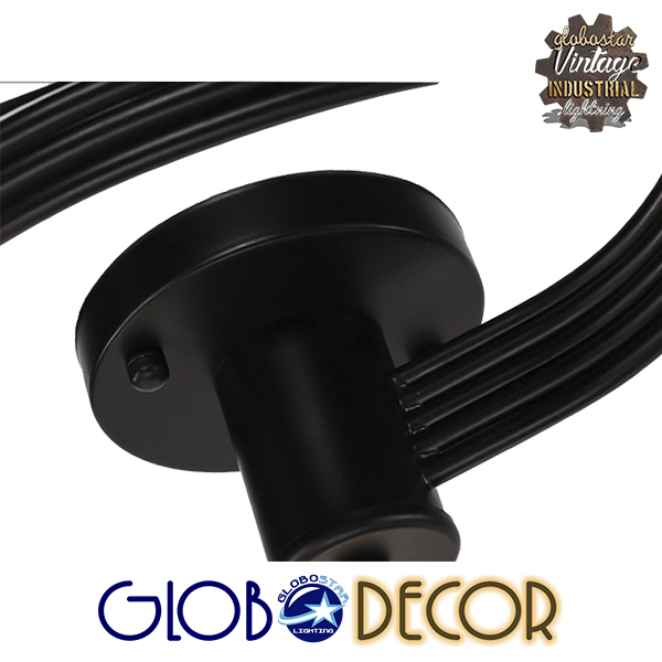 GloboStar® SELINA 01090 Μοντέρνο Φωτιστικό Οροφής Πολύφωτο Μαύρο Μεταλλικό με Λευκό Γυαλί Φ63 x Y47cm 12 GloboStar® SELINA 01090 Μοντέρνο Φωτιστικό Οροφής Πολύφωτο Μαύρο Μεταλλικό με Λευκό Γυαλί Φ63 x Y47cm - Image 10