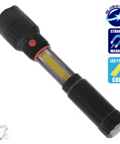 Alternative view of Πτυσσόμενος Φακός COB LED Εμπρόσθιου και Πλαϊνού Φωτισμού GloboStar 07013