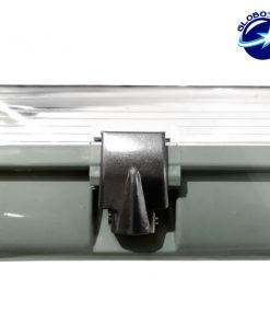 1 x 60cm Πλαστικό Σκαφάκι για Λάμπα Φθορίου LED Τροφοδοσίας Ενός Άκρου Αδιάβροχο IP65 GloboStar 40001 13 globostar ip65 t8 clip fixture