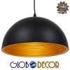 GloboStar® CHIME 01004 Μοντέρνο Κρεμαστό Φωτιστικό Οροφής Μονόφωτο Μαύρο Μεταλλικό Καμπάνα Φ30 x Y15cm 1 GloboStar® CHIME 01004 Μοντέρνο Κρεμαστό Φωτιστικό Οροφής Μονόφωτο Μαύρο Μεταλλικό Καμπάνα Φ30 x Y15cm