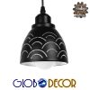 GloboStar® CLOUD 01482 Μοντέρνο Κρεμαστό Φωτιστικό Οροφής Μονόφωτο Μεταλλικό Μαύρο Λευκό Καμπάνα Φ13 x Υ14cm 2 GloboStar® CLOUD 01482 Μοντέρνο Κρεμαστό Φωτιστικό Οροφής Μονόφωτο Μεταλλικό Μαύρο Λευκό Καμπάνα Φ13 x Υ14cm