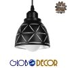 GloboStar® COOLIE 01475 Μοντέρνο Κρεμαστό Φωτιστικό Οροφής Μονόφωτο Μεταλλικό Μαύρο Λευκό Καμπάνα Φ13 x Υ14cm 2 GloboStar® COOLIE 01475 Μοντέρνο Κρεμαστό Φωτιστικό Οροφής Μονόφωτο Μεταλλικό Μαύρο Λευκό Καμπάνα Φ13 x Υ14cm
