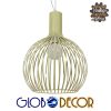 GloboStar® GOBLET LIGHT 01267 Vintage Industrial Κρεμαστό Φωτιστικό Οροφής Μονόφωτο Μπεζ Μεταλλικό Πλέγμα Φ38 x Y50cm 1 GloboStar® GOBLET LIGHT 01267 Vintage Industrial Κρεμαστό Φωτιστικό Οροφής Μονόφωτο Μπεζ Μεταλλικό Πλέγμα Φ38 x Y50cm