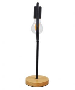GloboStar® HONOR TRIANGLE 01436 Μοντέρνο Επιτραπέζιο Φωτιστικό Πορτατίφ Μονόφωτο Μαύρο Μεταλλικό με Ξύλινη Βάση Δρυς Μ20 x Π20 x Υ40cm 14 GloboStar® HONOR TRIANGLE 01436 Μοντέρνο Επιτραπέζιο Φωτιστικό Πορτατίφ Μονόφωτο Μαύρο Μεταλλικό με Ξύλινη Βάση Δρυς Μ20 x Π20 x Υ40cm 5