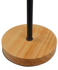 GloboStar® HONOR TRIANGLE 01436 Μοντέρνο Επιτραπέζιο Φωτιστικό Πορτατίφ Μονόφωτο Μαύρο Μεταλλικό με Ξύλινη Βάση Δρυς Μ20 x Π20 x Υ40cm 15 GloboStar® HONOR TRIANGLE 01436 Μοντέρνο Επιτραπέζιο Φωτιστικό Πορτατίφ Μονόφωτο Μαύρο Μεταλλικό με Ξύλινη Βάση Δρυς Μ20 x Π20 x Υ40cm 6